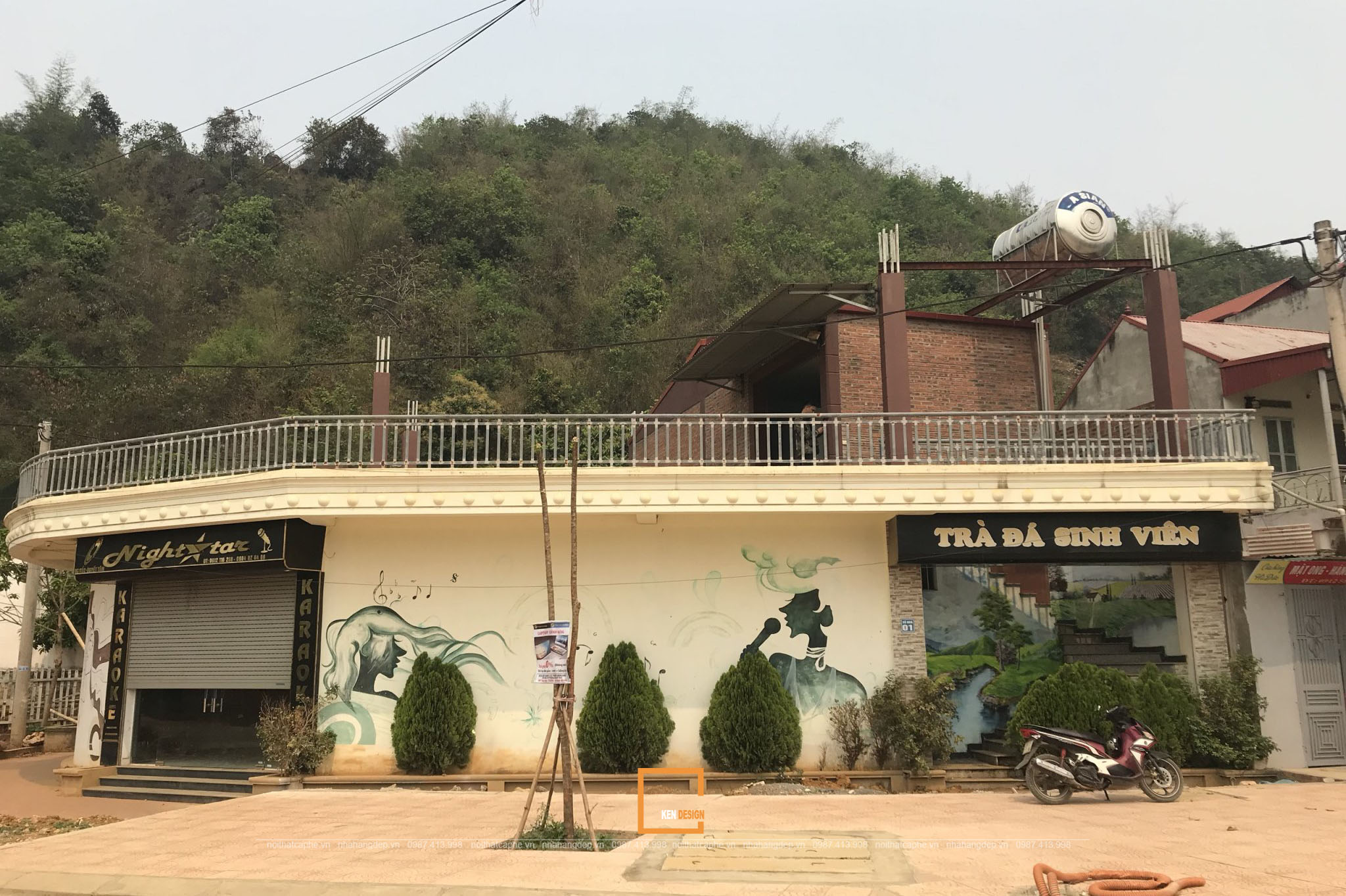 thiết kế quán cafe Windmills Coffee and Tea